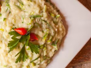 Risoto de Abobrinha